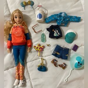 Disney ILY 4Ever doll & mini brands foodie pieces!